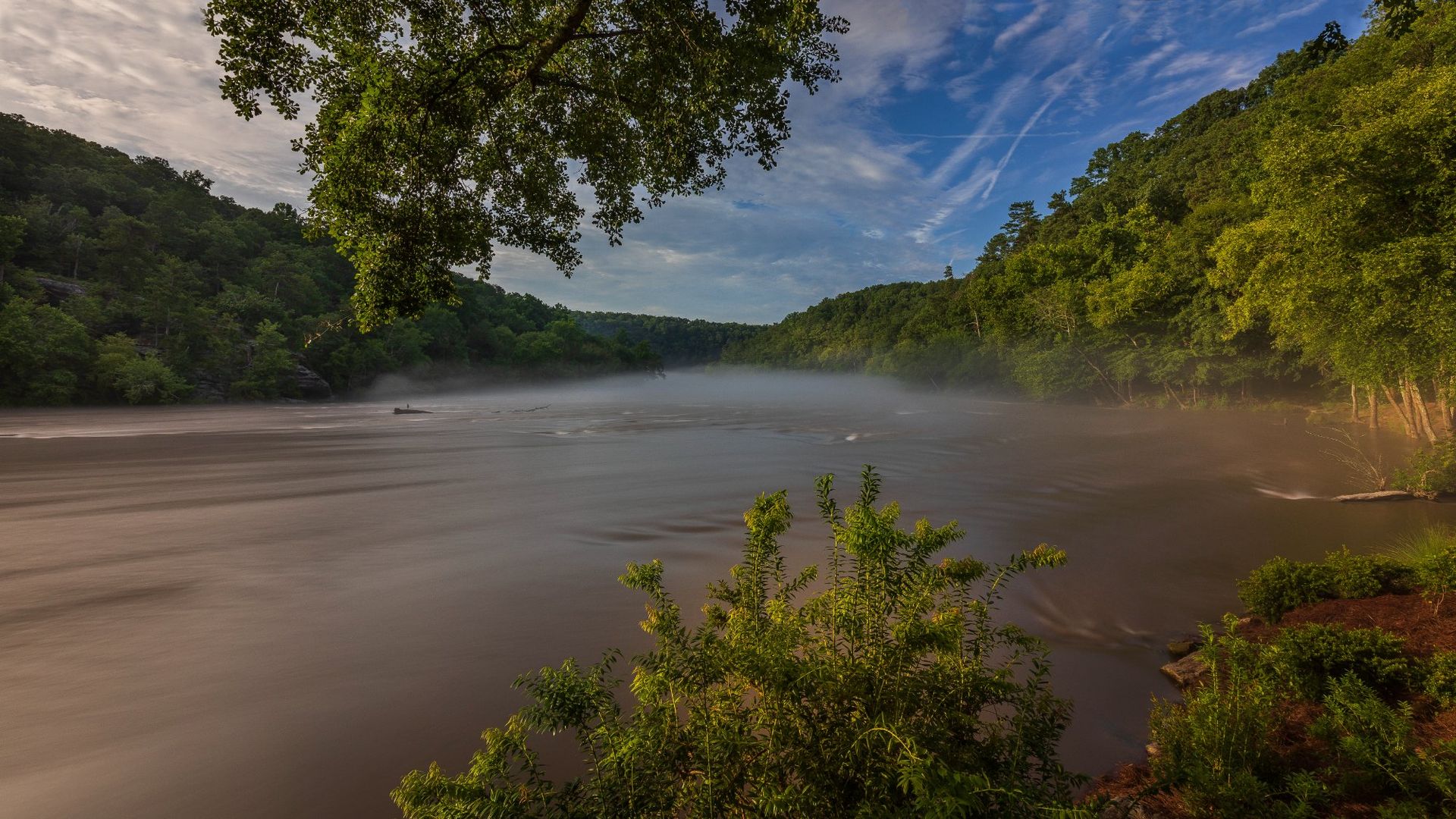 Chattahoochee River at dawn